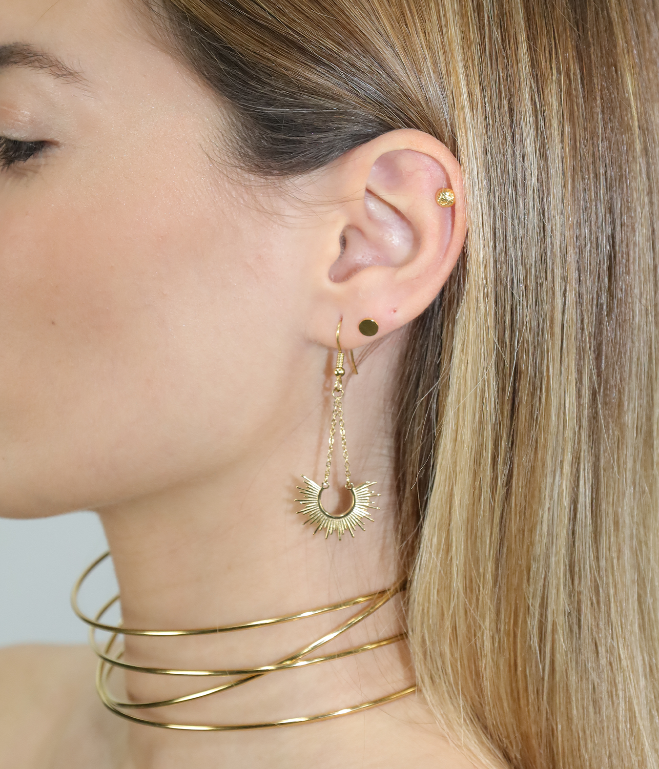Pendientes  Iris