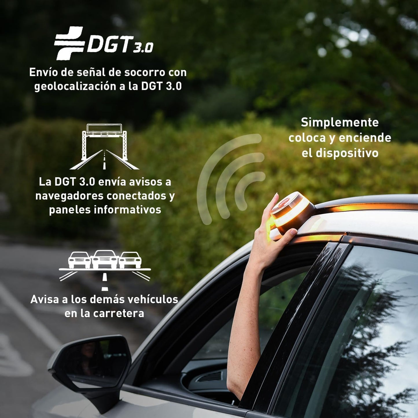 Baliza V16 Luz de Emergencia Homologada DGT 3.0