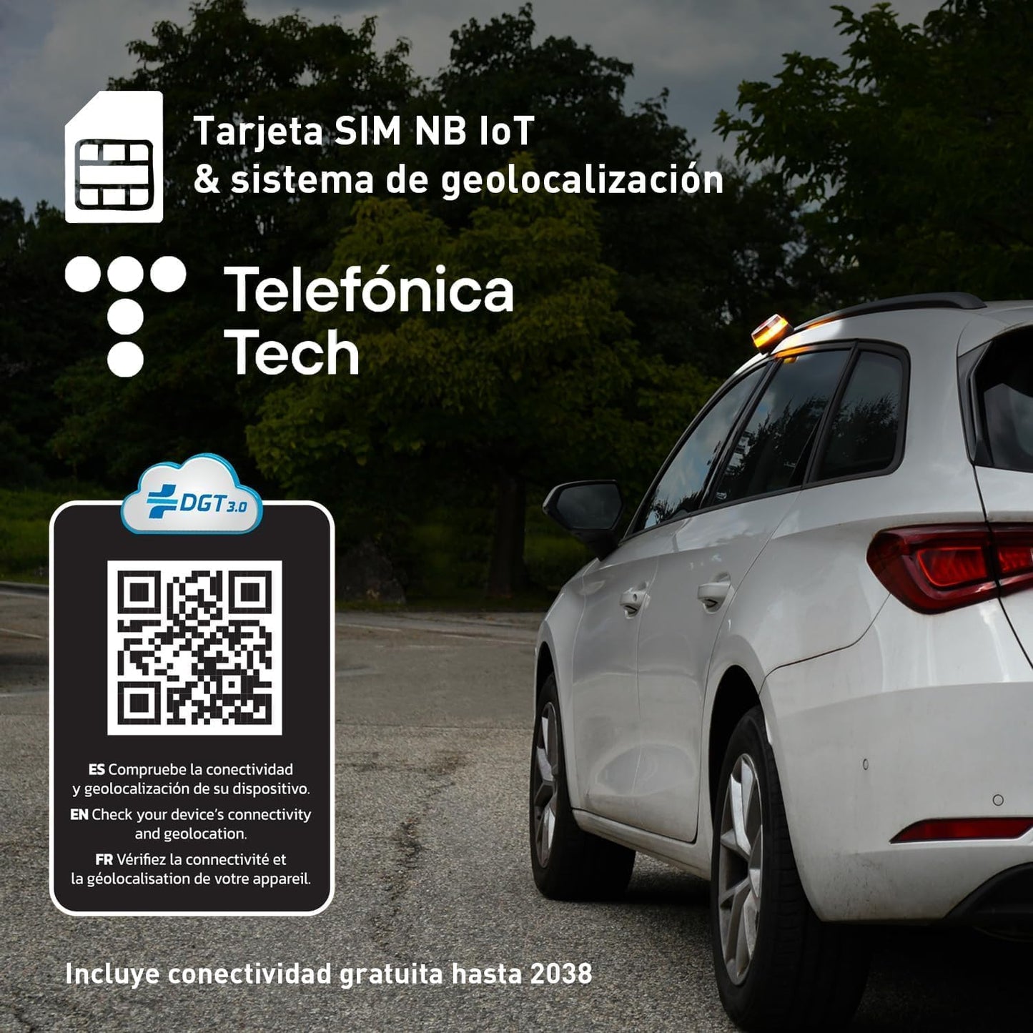 Baliza V16 Luz de Emergencia Homologada DGT 3.0