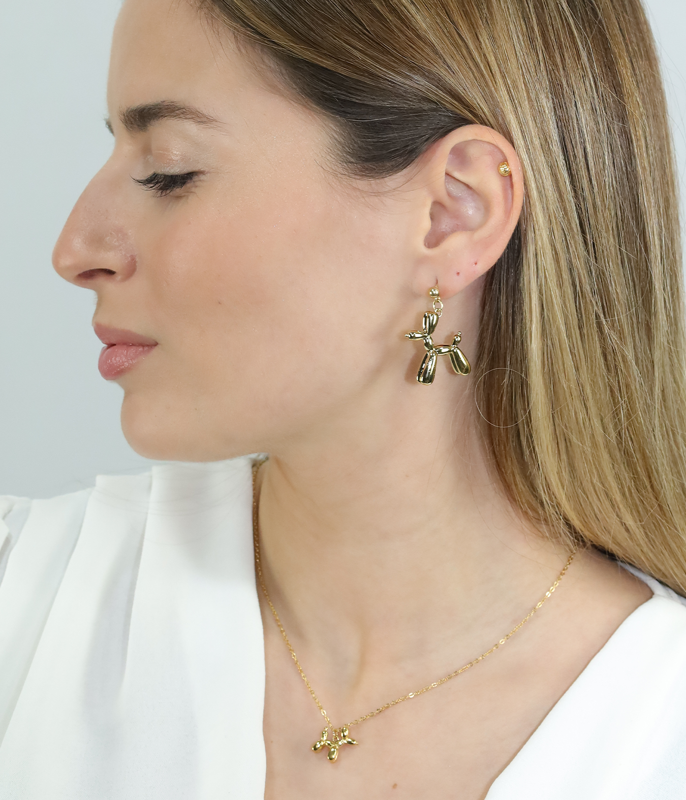 Dog Earrings
