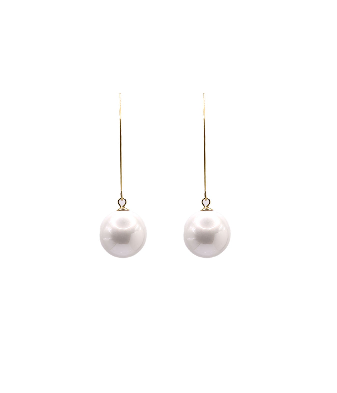 Pendientes Alison perlas